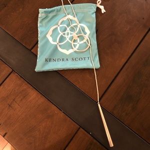 Kendra Scott Tegan Y silver necklace